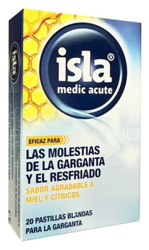 Isla Medic Acute Soft Honey e agrumi 20 pastiglie