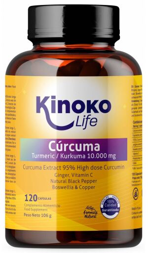 Curcuma 95% Zenzero Pepe Nero Boswellia 120 Capsule