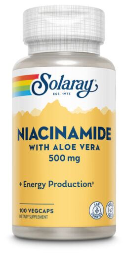 Solaray Capsule di niacinamide da 500 mg 100V