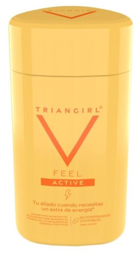 Ordesa Triangirl Feel Active Lemon Flavor 60 compresse succhiabili