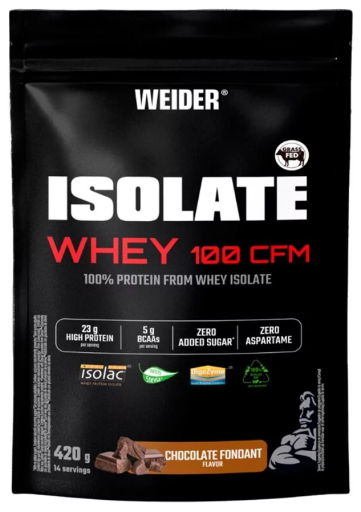 Weider Isolate Whey 100 Cfm Cioccolato 420 gr