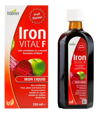 Dimefar Sciroppo di ferro vitale 250 ml