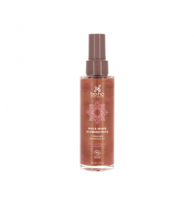 Boho Green Make-Up Olio illuminante iriscente 02 Oro rosa 100 ml