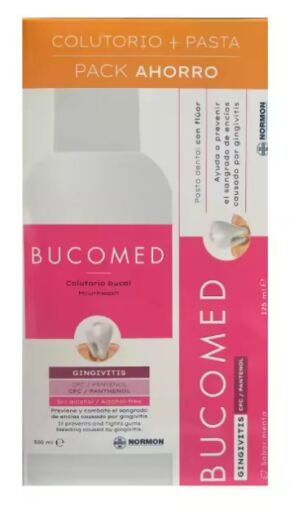 Normon Collutorio Bucomed Gengivite Confezione da 2 Pezzi