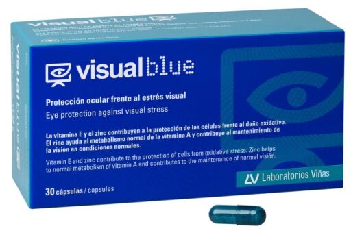 Laboratorios Vi&ntilde;as Visual Blue 30 capsule