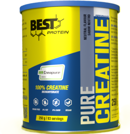 Best Protein Creatina Creapure Pure Neutral Creatine 250 gr