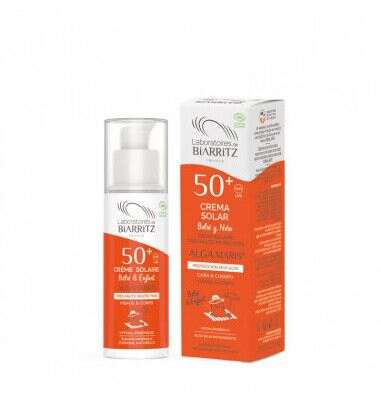 Laboratoires de Biarritz Crema solare per bambini Alga Maris SPF 50 100 ml