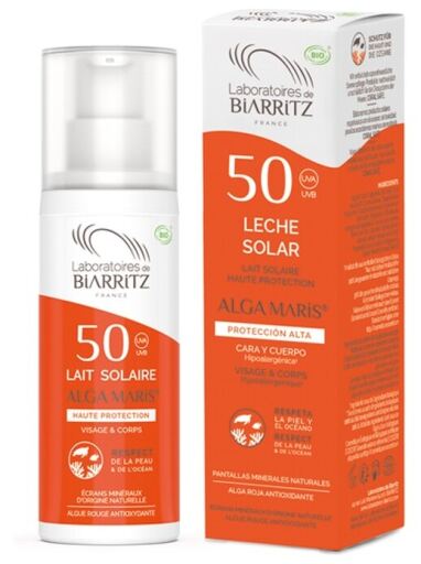 Laboratoires de Biarritz Latte solare Alga Maris SPF 50 100 ml