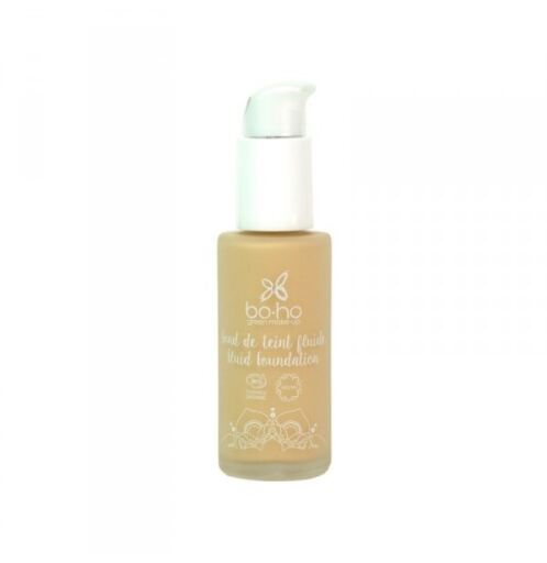 Boho Green Make-Up Base trucco fluida 02 Ivoire 30 ml Bio