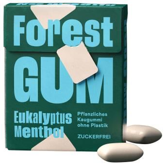 Forestgum Gomma Eucalipto e Mentolo 20g Plastic-Free