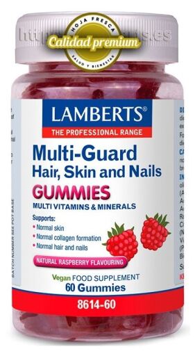 Multi Guard Capelli Pelle Unghie 60 Gommose Fragola