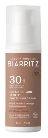 Laboratoires de Biarritz Crema viso dorata Alga Maris SPF 30 50 ml