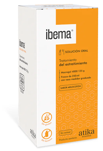 Atika Pharma Ibema Soluzione Orale 250 ml Pesca