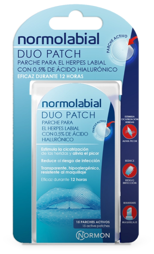 Normon Cerotto Duo Normolabiale 15 unit&agrave;