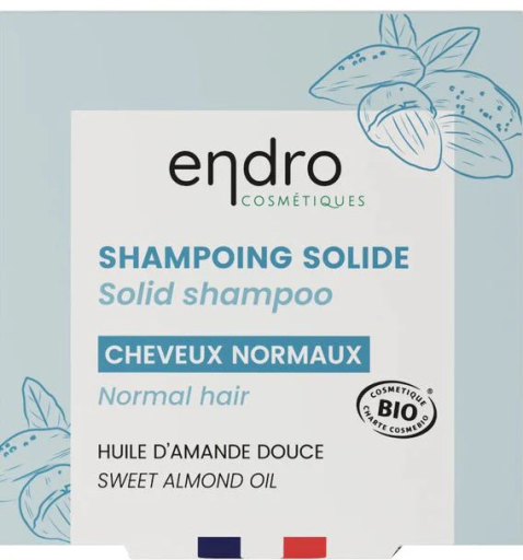 Endro Cosmetiques Shampoo solido per capelli normali 85 gr
