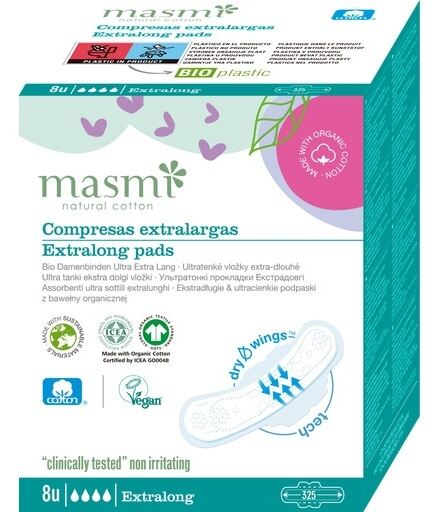 Masmi Compressa extra lunga 8 unit&agrave;
