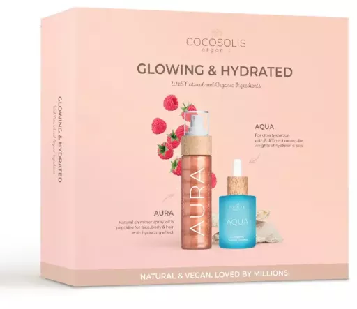 Cocosolis Custodia da 2 pezzi luminosa e idratata