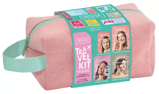 Kit da viaggio per la cura della pelle, 5 pezzi, astuccio