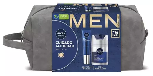 Nivea Beauty case anti-et&agrave; per uomo, 3 pezzi