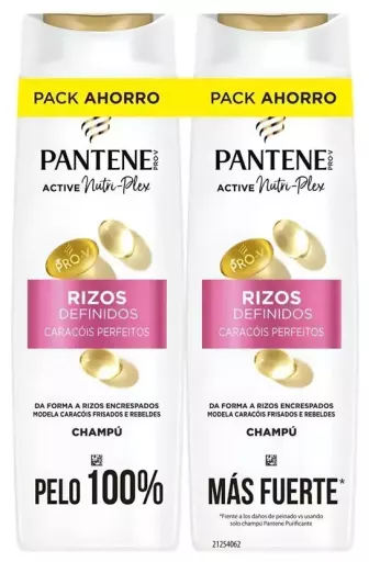 Pantene Shampoo Ricci Definiti 2 x 325 ml