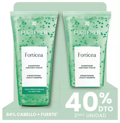 Ren&eacute; Furterer Shampoo energizzante Forticea 2 x 200 ml
