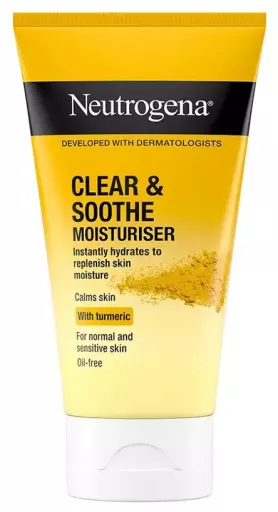 Neutrogena Clear & Soothe Crema idratante calmante senza olio 75 ml