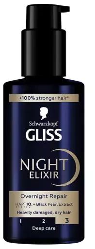 Schwarzkopf Siero Gliss Night Elixir per capelli danneggiati 100 ml