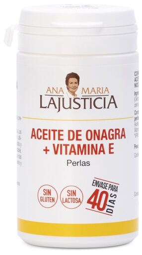 Ana Mar&iacute;a Lajusticia Olio di enotera + vitamina E 80 perle
