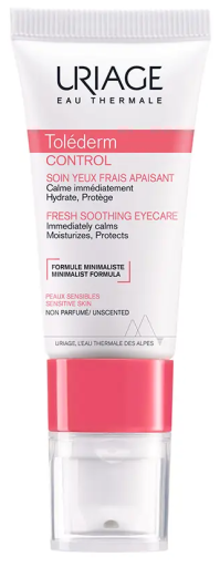 Uriage Tolederm Trattamento Contorno Occhi Lenitivo per Pelli Intolleranti e Sensibili 15 ml