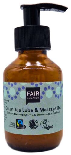 Fair Squared Gel lubrificante intimo per massaggi al t&egrave; verde 100 ml