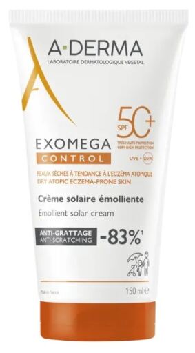 Exomega Control Emolliente SPF 50+ 150 ml