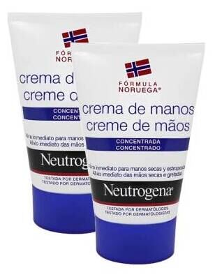 Neutrogena Crema mani concentrata 50 ml confezione doppia tubo blu