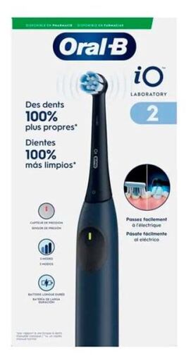 Oral-B Io 2 Spazzola Elettrica Pulizia Professionale Blu