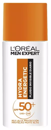 L'Or&eacute;al Paris Men Expert Hydra Energetic Fluido Invisibile Quotidiano Spf50+ 50 ml