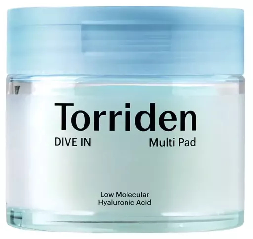 Torriden Dive-In Pads Viso Acido Ialuronico a Basso Peso Molecolare 80 Unit&agrave;
