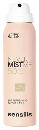 Sensilis Never Mist Me Spray Invisibile Rinfrescante Spf50 100 ml