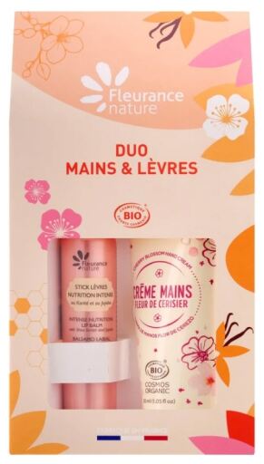 Fleurance Nature Duo Mains & L&egrave;vres Cherry Blossom 2 pezzi