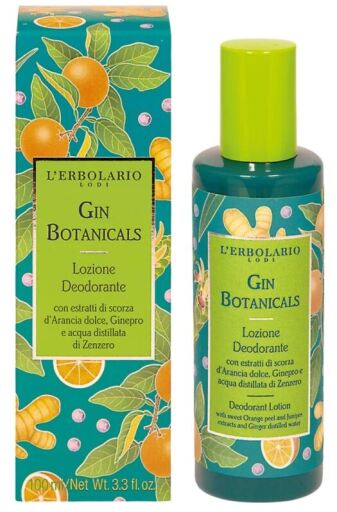 L'Erbolario Lozione deodorante Gin Botanicals 100 ml
