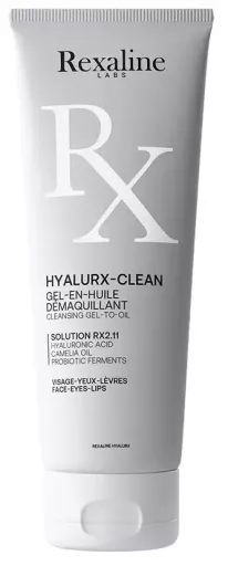 Rexaline Gel struccante a base di olio Hyalurx-Clean