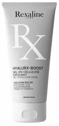 Rexaline Gel esfoliante Hyalurx-Boost in cellulosa