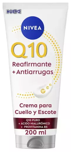 Nivea Crema Rassodante Antirughe Q10+ Collo e D&eacute;collet&eacute; 200 ml