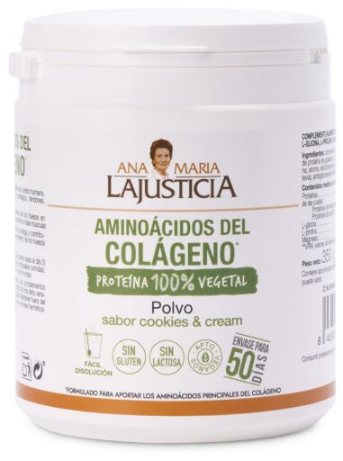 Ana Mar&iacute;a Lajusticia Aminoacidi Formazione di collagene 350 g Biscotti e panna