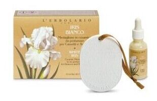 L'Erbolario Medaglione in ceramica profumata Iris Blanco 30 ml