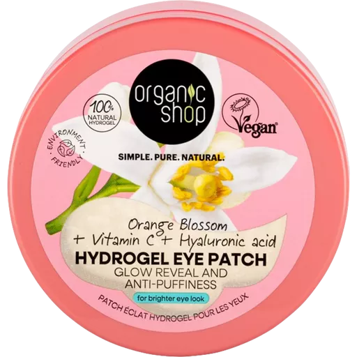 Organic Shop Cerotti illuminanti in idrogel per gli occhi - Anti-borse, 60 unit&agrave;