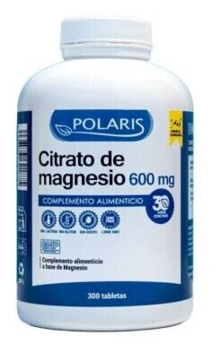 Polaris Citrato di magnesio 600 mg 300 compresse