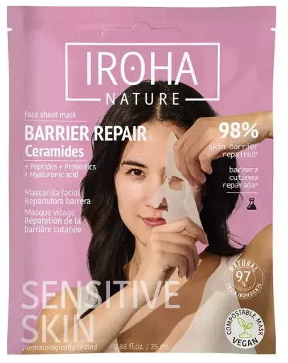 Iroha Maschera viso riparatrice barriera 1 unit&agrave;