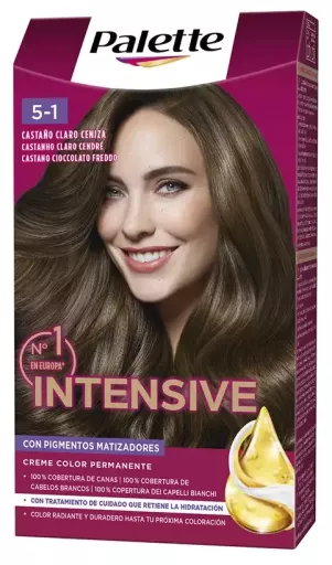 Palette Tinta intensiva per capelli 5.1 - Castano cenere chiaro