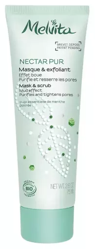 Melvita Maschera esfoliante 3 in 1 Nectar Pur 75 ml