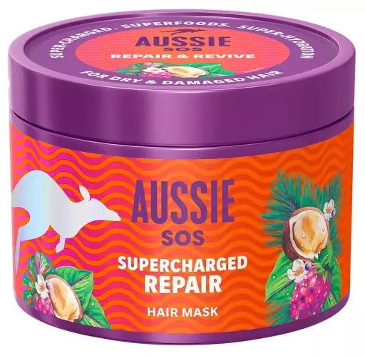 Aussie Maschera per capelli SOS Supercharged Repair 500 ml