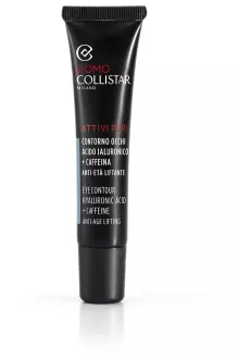 Collistar Crema Contorno Occhi Uomo Attivi Puri con Acido Ialuronico e Caffeina 15 ml